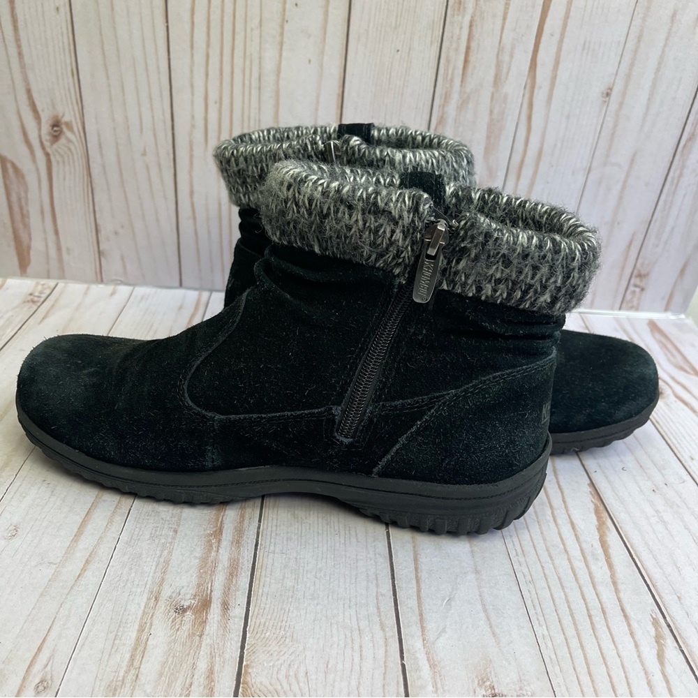 Khombu Black Winter Boots Size 10 - Picture 3 of 6